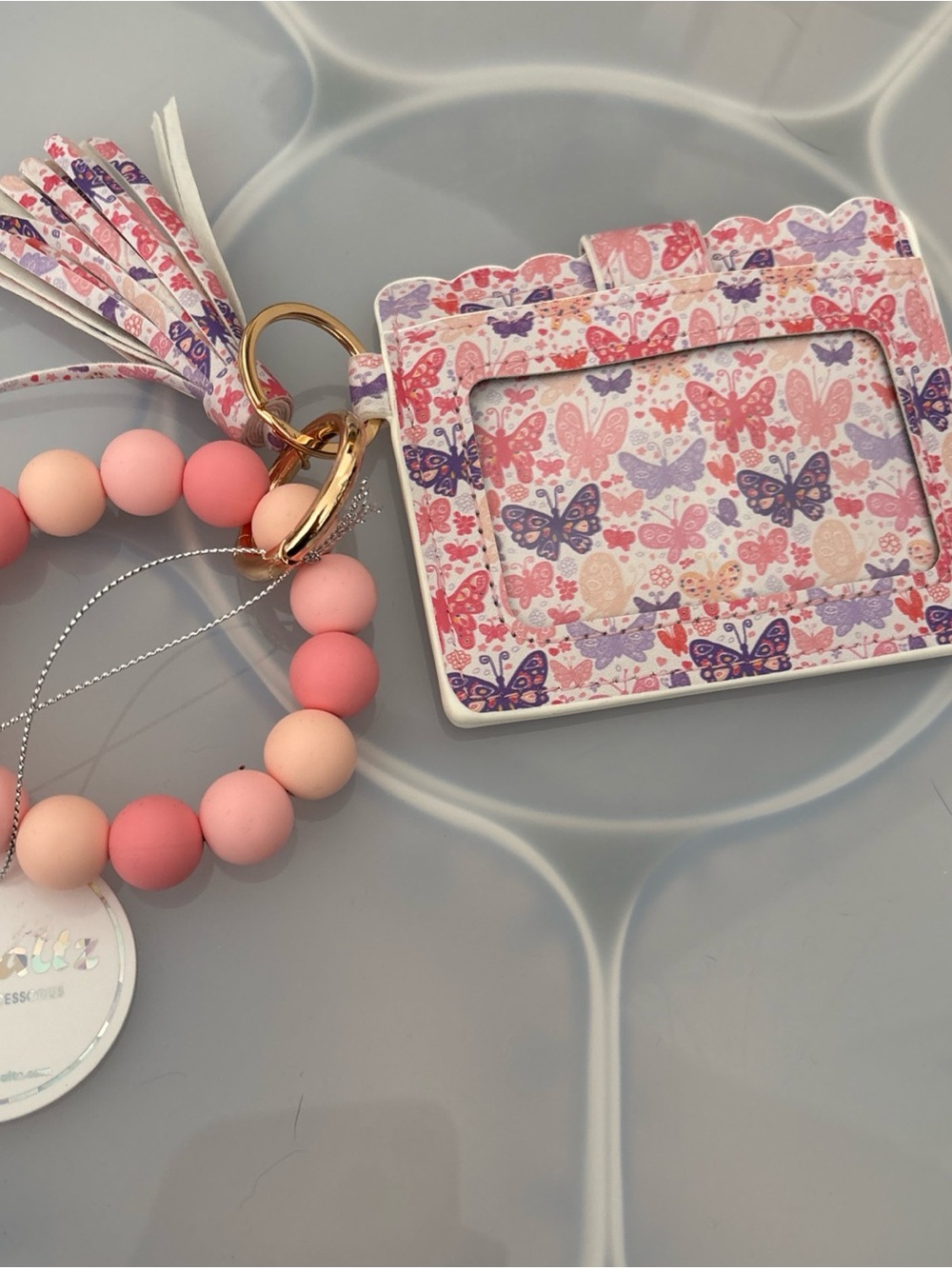 Bewaltz Women’s/Girl’s Keychain and Wallet Wristlet/New
